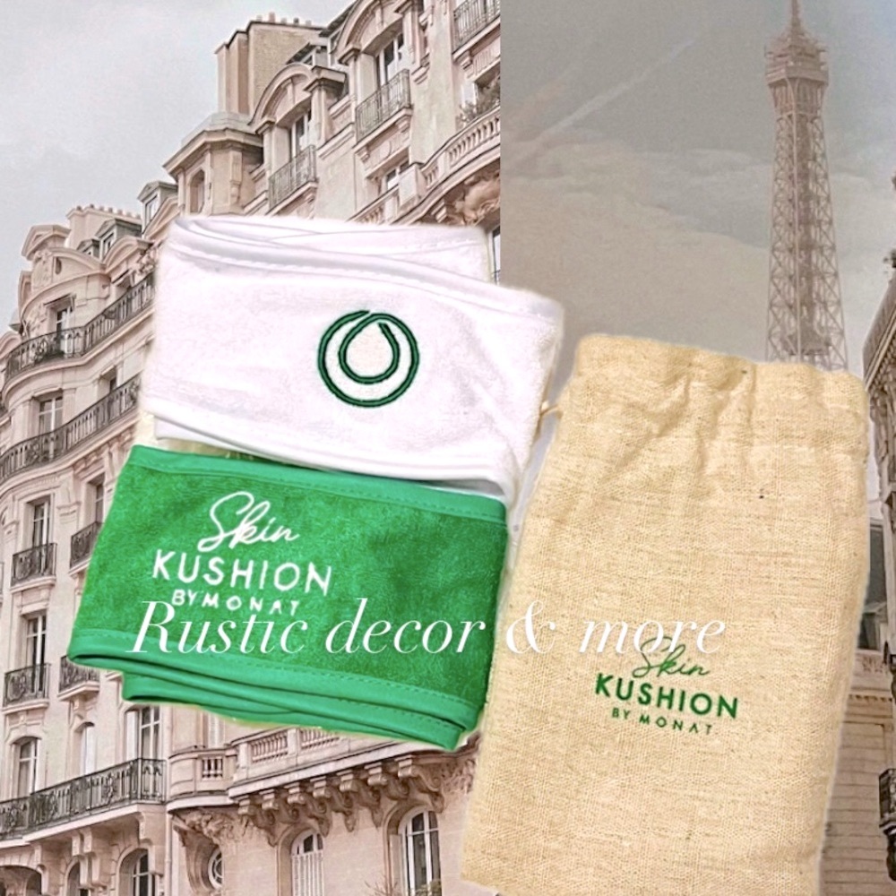 Kushion By Monat Spa Headbands & Lien Pouch